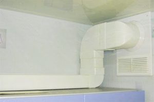 Установка воздуховода для кухонной вытяжки в Твери
