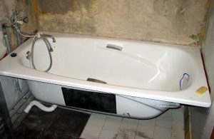 Установка стальной ванны в Твери